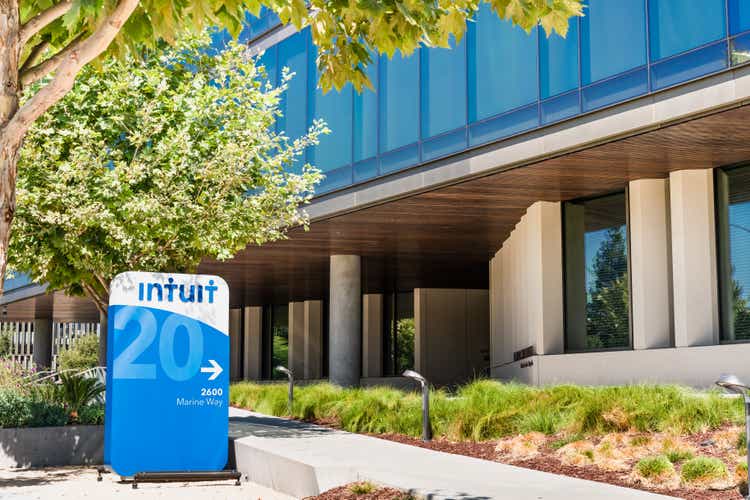 Intuit corporate headquarters in Silicon Valley