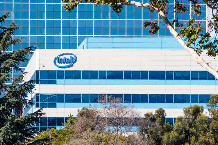Intel headquarters in Silicon Valley