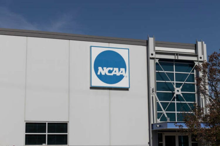 NCAA Distribution Center. The National Collegiate Athletic Association regulates athletic programs of many colleges and universities.