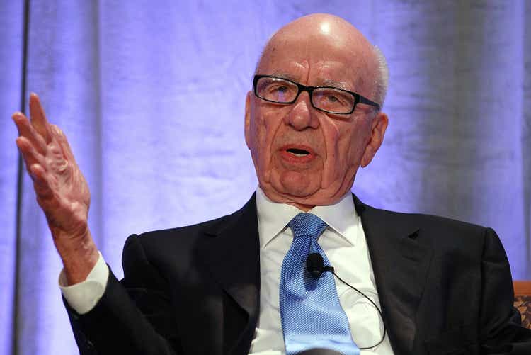 Rupert Murdoch Delivers Keynote At The National Summit On Education Reform