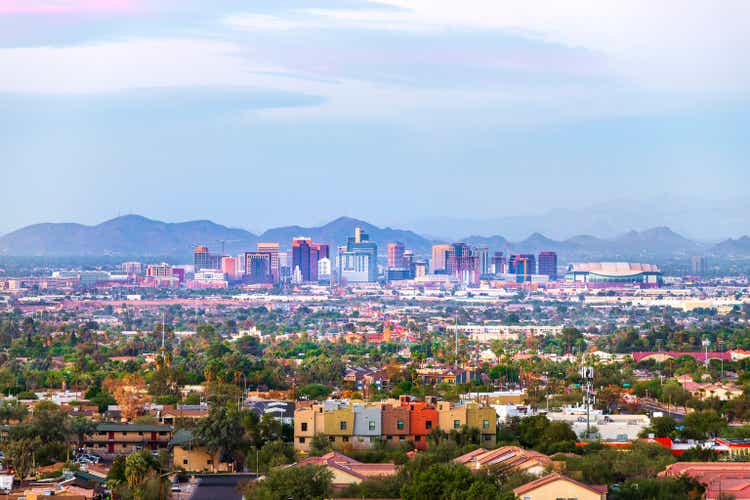 Phoenix, Arizona downtown skyline