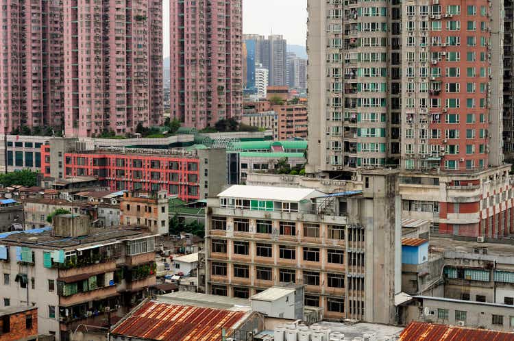 Generic architecture in the city of Guangzhou China