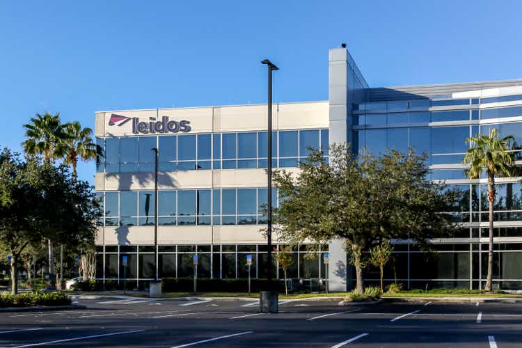 Leidos office building in Orlando, Florida, USA.