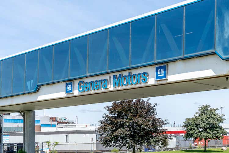 General Motors sign