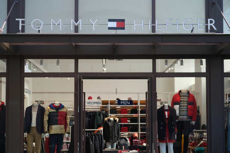 Facade of TOMMY HILFIGER store