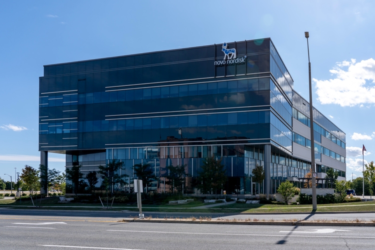 Novo Nordisk Canada Inc head office in Mississauga, Ontario, Canada.