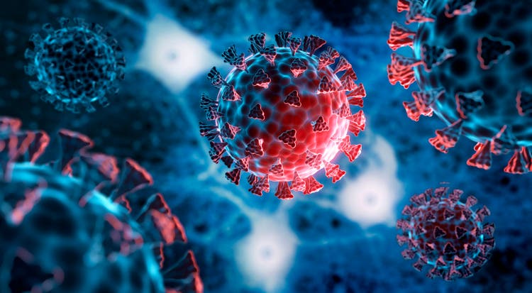 Corona Virus covid-19 illustration