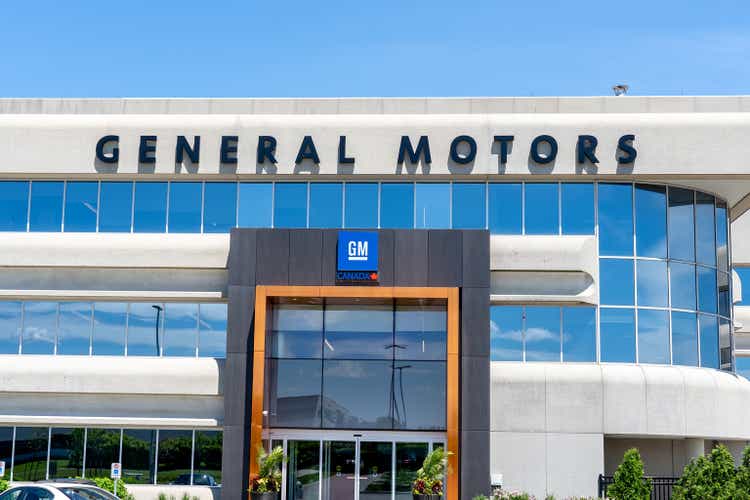 General Motors Canada campus in Marcham, Ontario, Canada.