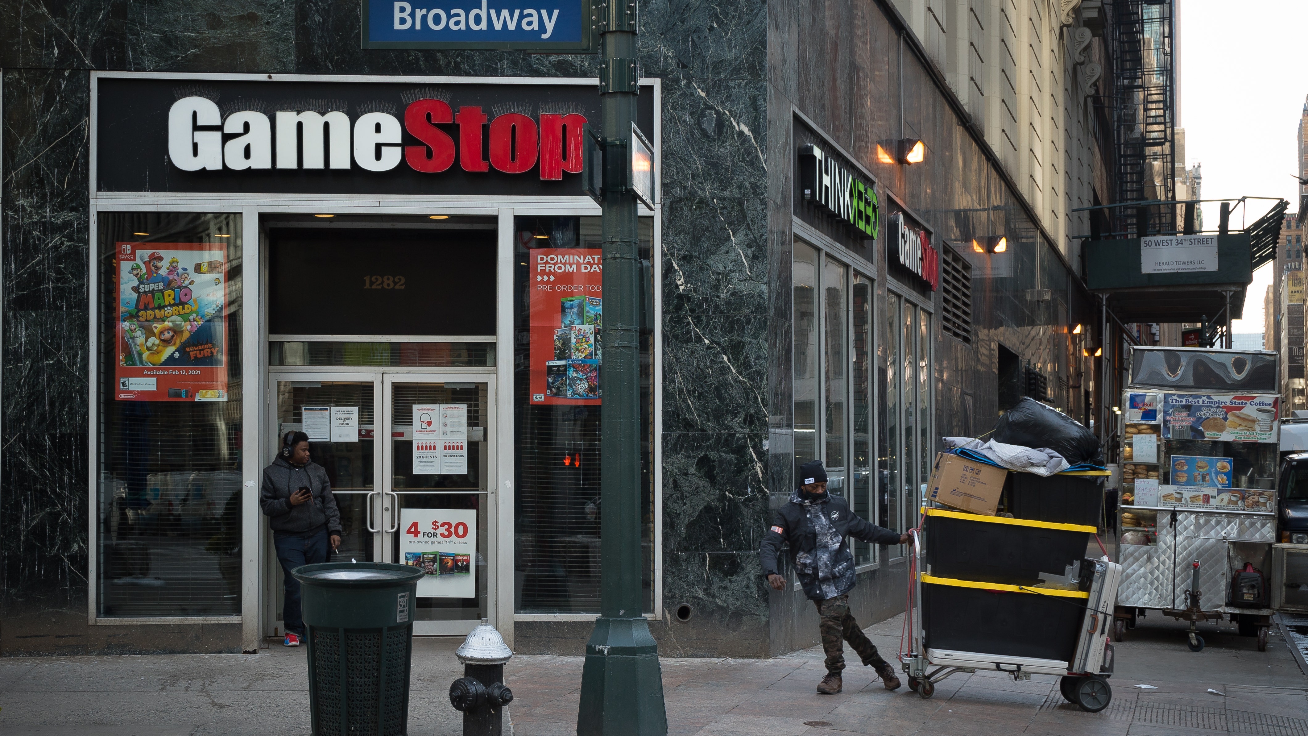 GameStop surges another 40%