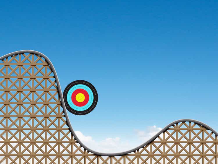 Moving Target On A Rollercoaster