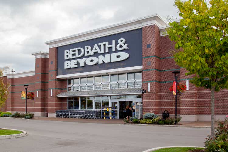 A Bed Bath and Beyond store in Buffalo, USA