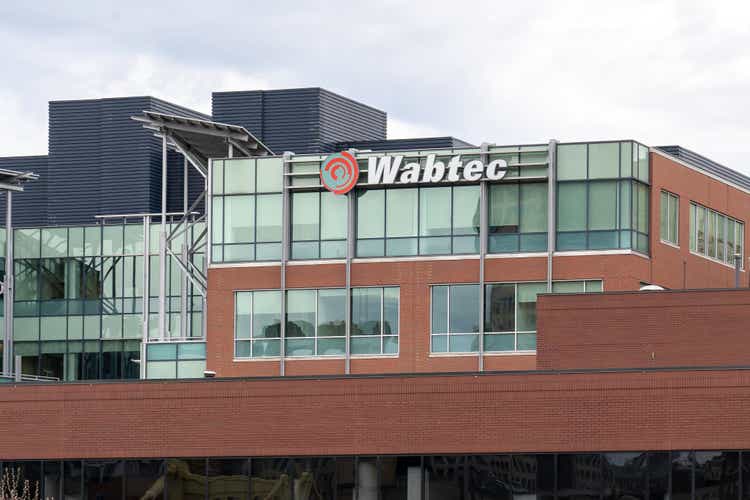 Wabtec Corporation building in Pittsburgh, Pennsylvania, USA.