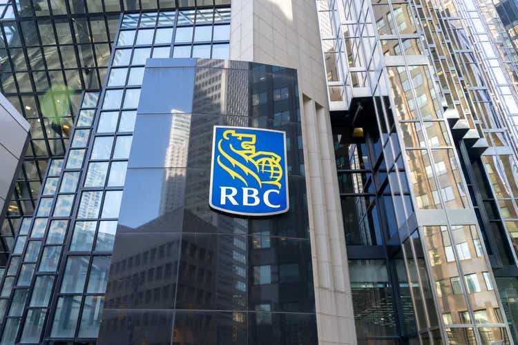 RBC (Royal Bank of Canada) headquarters at Toronto’s financial district.