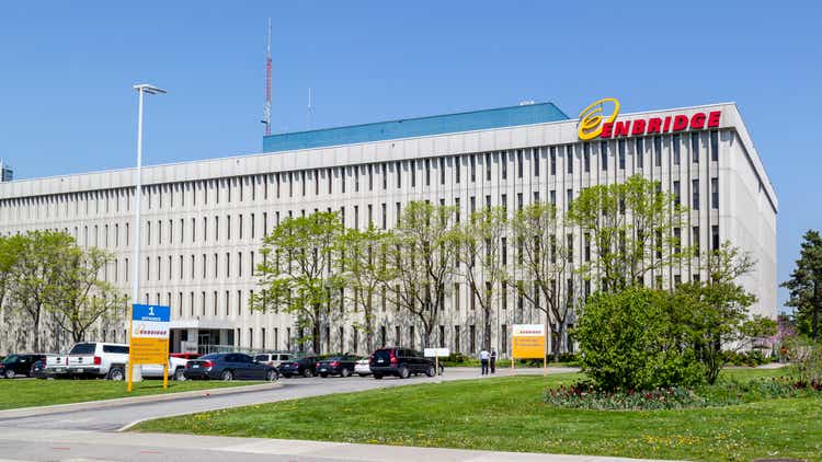 Enbridge head office building in Toronto.