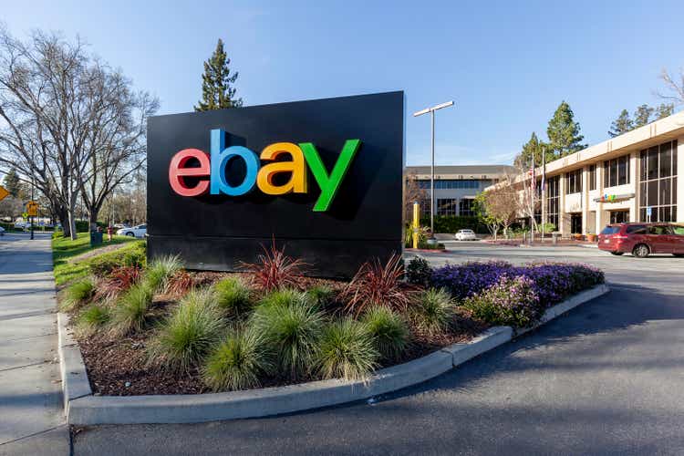 eBay "s headquarters in San Jose, California.