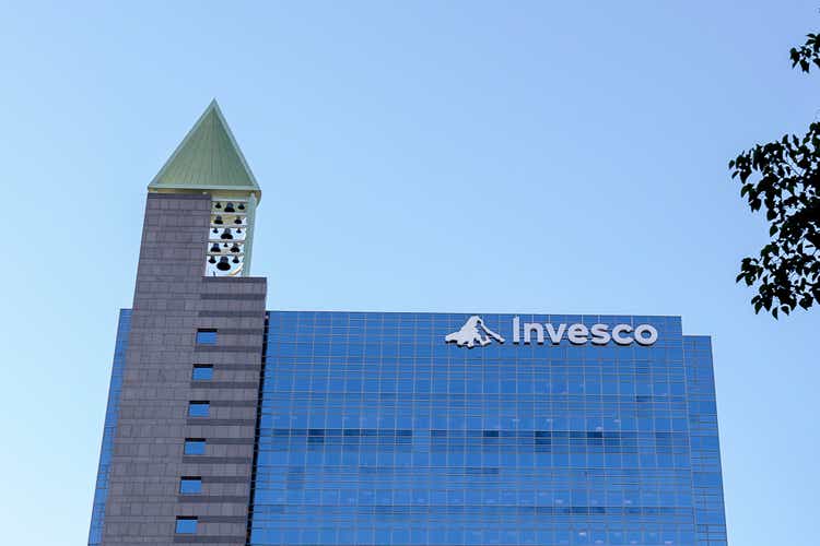 Invesco Canadian head office building in Toronto.