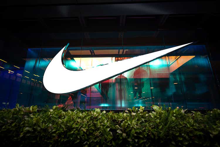 Nike flagship store in Bangkok, Thailand.