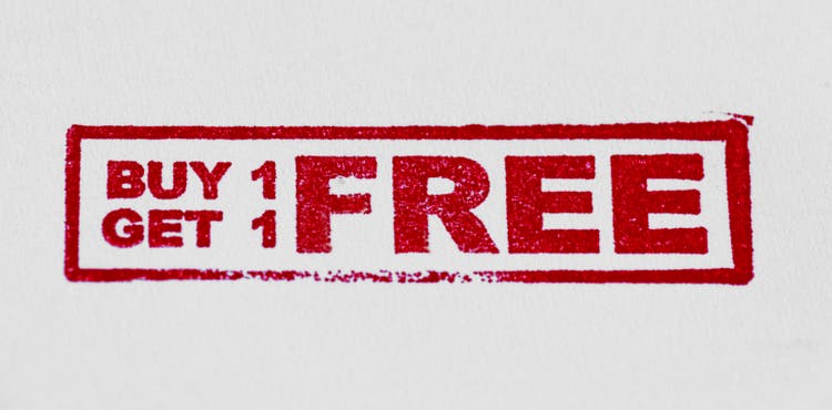 Comprar uno Obtener un sello gratis