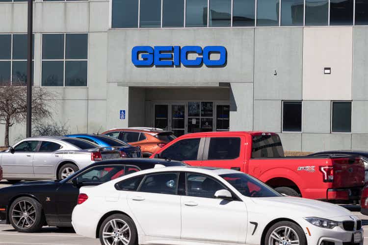 GEICO Insurance Office. GEICO is a subsidiary of Berkshire Hathaway.
