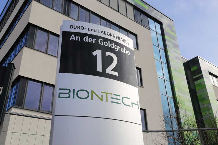 Biontech company headquarters in Mainz, Germany