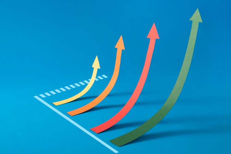 Conceptual Finance or Business Chart