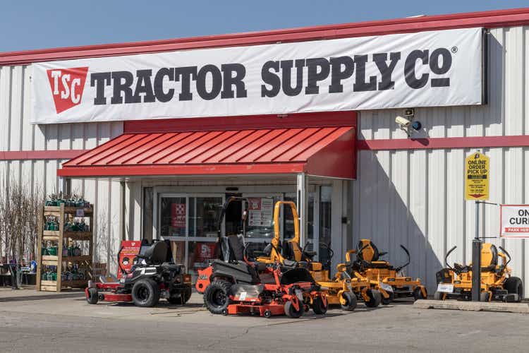 Tractor Supply Company Retail Location. Tractor Supply is Listed on the NASDAQ under TSCO.