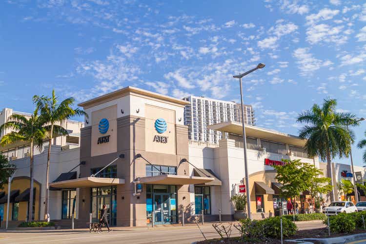 AT&T Store at Miami Wynwood Area, Miami, Florida, United States of America USA