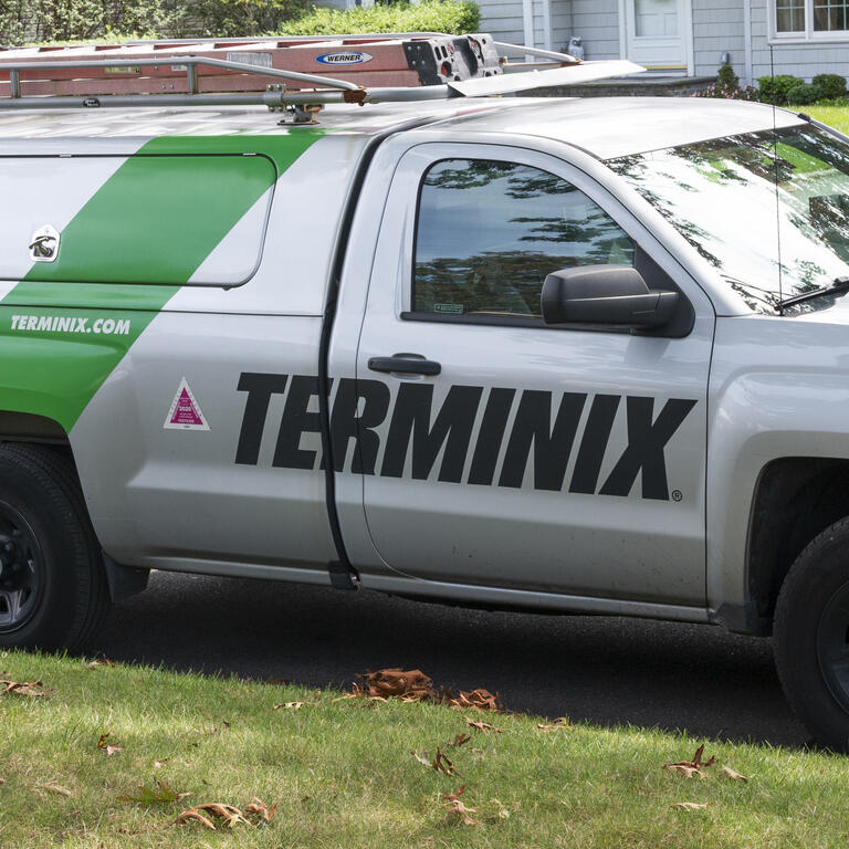 Terminix pest control truck
