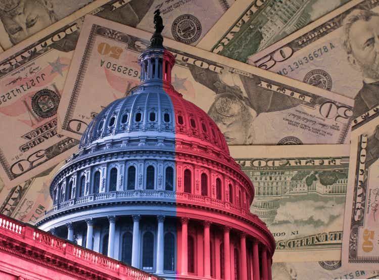 Partisan Politics & Money - Democrats and Republicans -