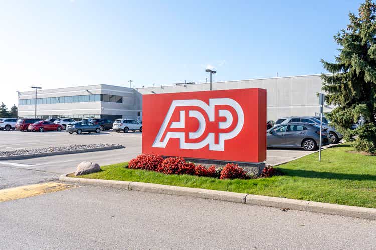 ADP-Büro in Mississauga, Ontario, Kanada