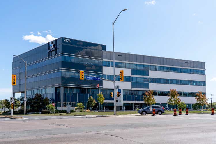 Novo Nordisk Canada Inc head office in Mississauga, Ontario, Canada.