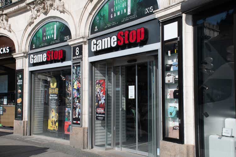 GameStop Store in Munich, Germany