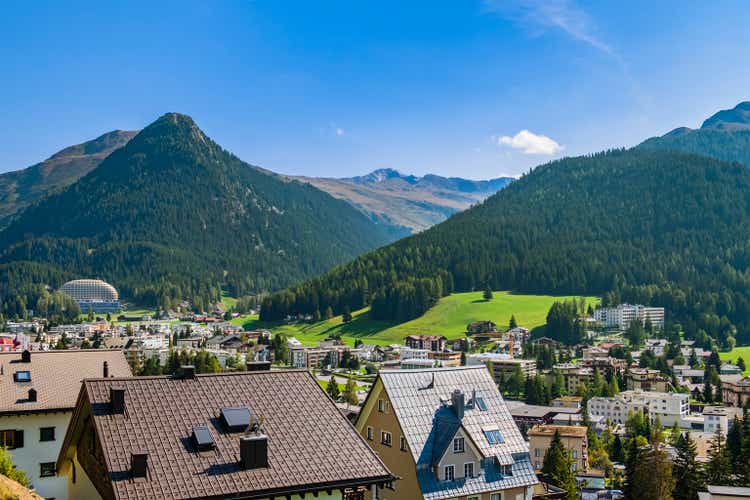 Davos Cityscape, Switzerland