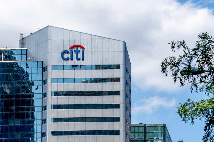 Citi office building in Toronto, Canada.