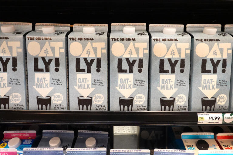 Oat Milk Giant Oatly Makes Public Debut On NASDAQ