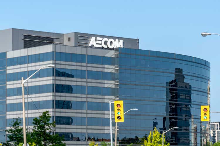 Aecom office building in Markham, On, Canada.