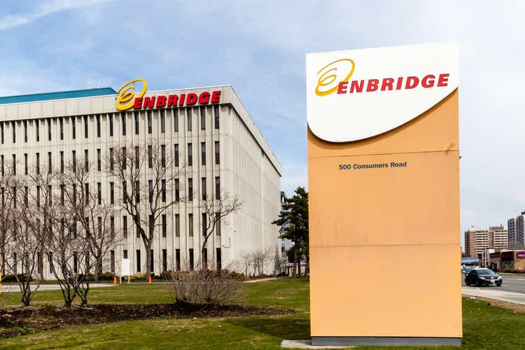 Enbridge boosts apportionment on Mainline system for December (NYSE:ENB)
