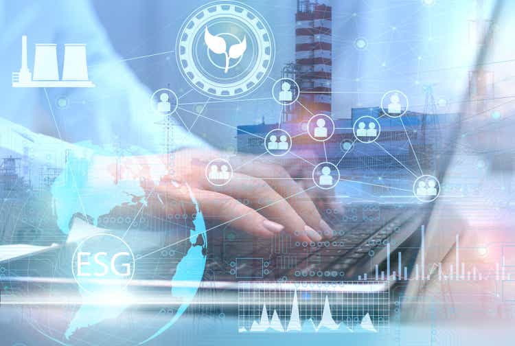 the concept of enterprise management and investing in the ESG system with the aim of increasing the portfolio profitability. Future technologies define you, and you are the whole world