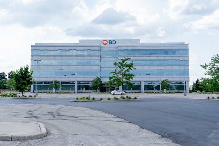 BD Canada"s head office building in Mississauga, On, Canada.