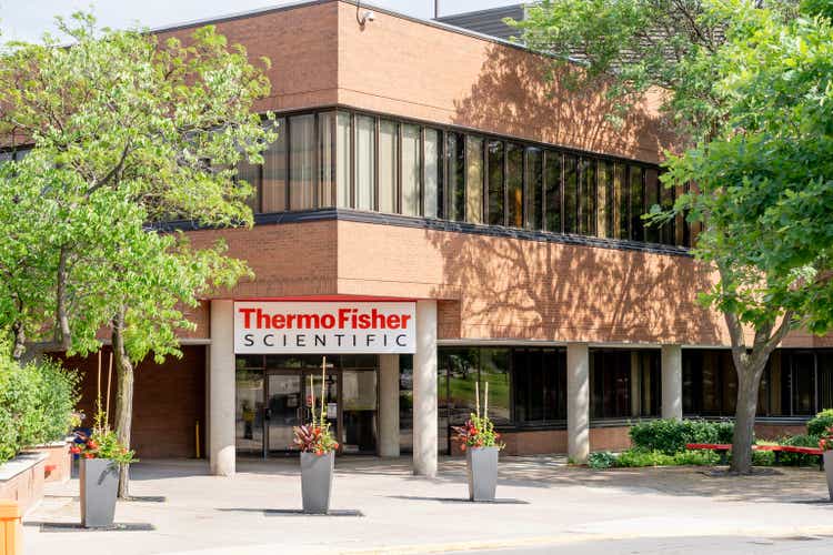 Thermo Fisher Scientific Canada office in Mississauga, ON, Canada.