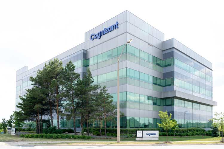 Cognizant office building in Mississauga, Ontario, Canada.