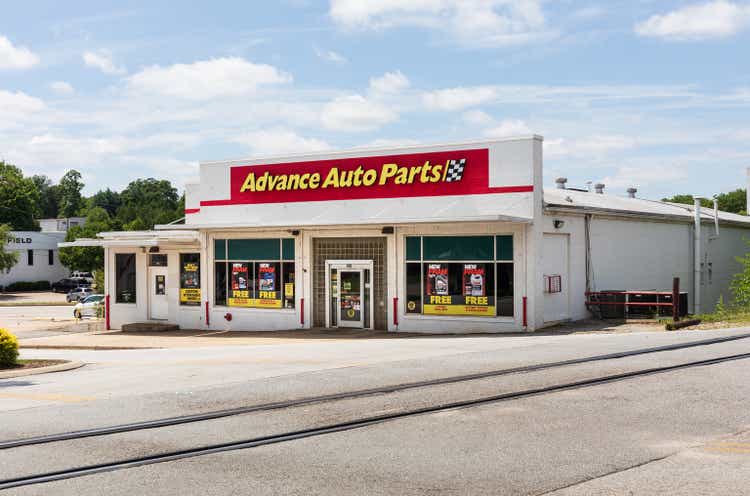Advance Auto Parts store, Spartanburg