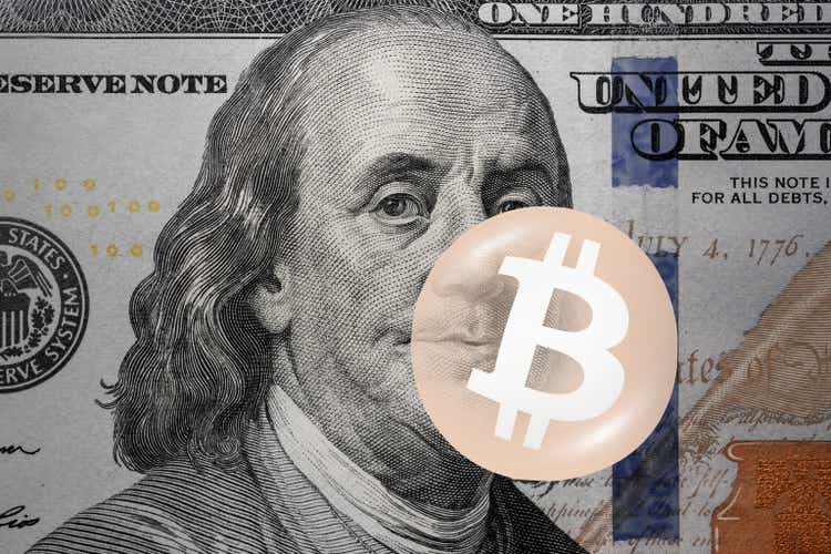 Bitcoin Bubble: Benjamin Franklin Blows Gum, Ideas for US Bitcoin Market Bubble