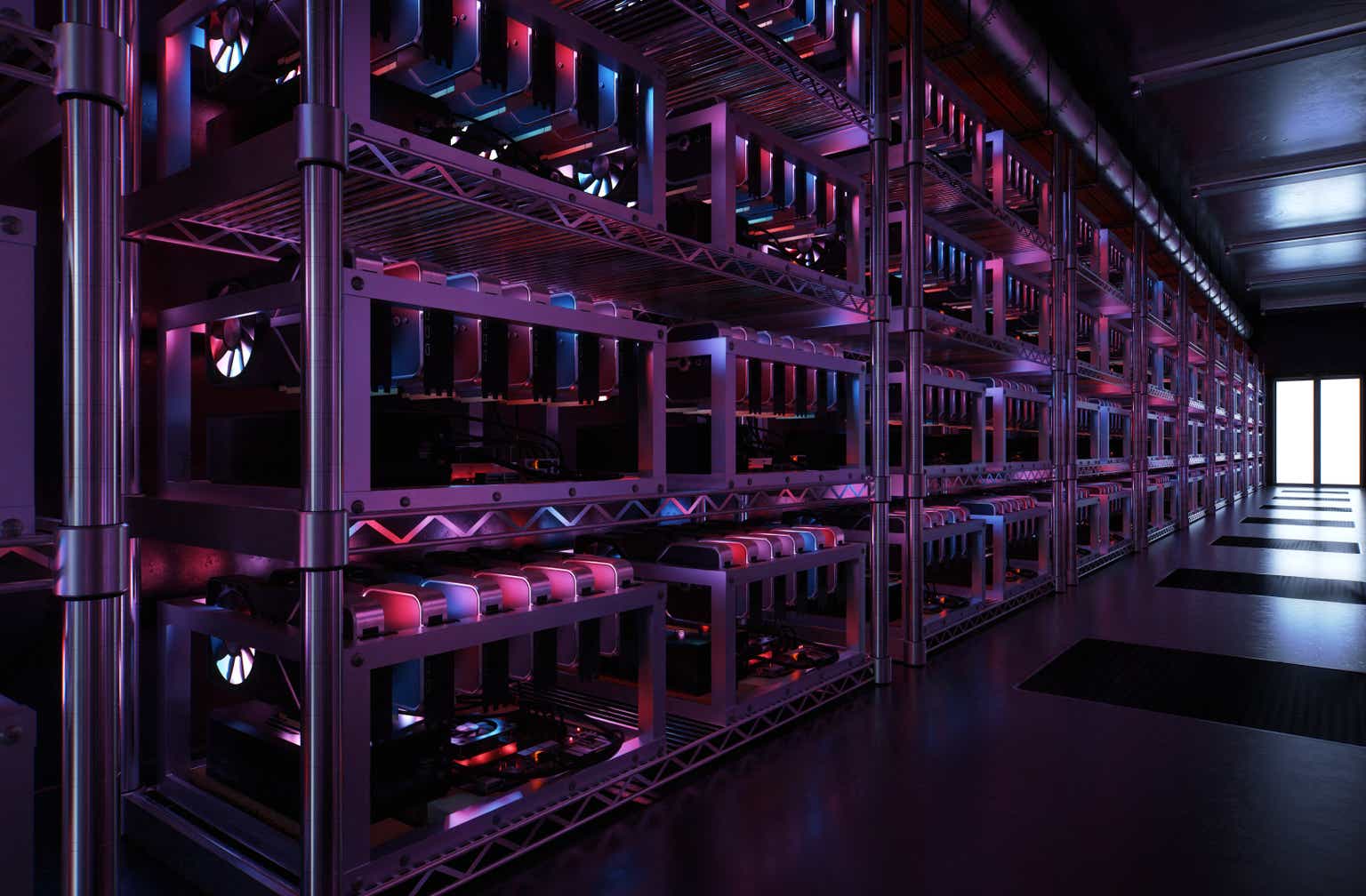 crypto currency mining facility