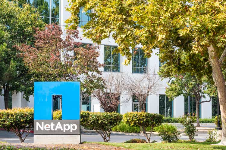 NetApp headquarters in Silicon Valley