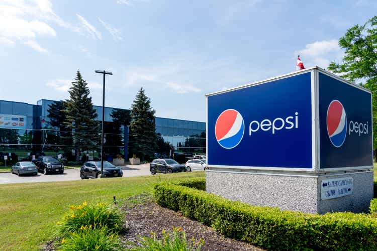 PepsiCo Canada facility on Falbourne St. in Mississauga, On, Canada.