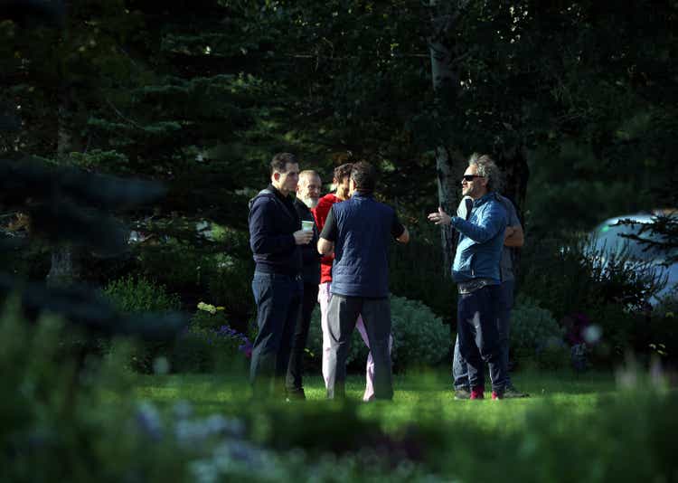Allen And Company Annual Meeting Brings Business Executives, Media Moguls, And Politicians To Sun Valley, Idaho
