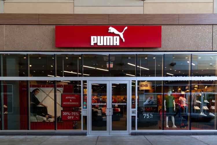 PUMA store is seen in Niagara-on-the-Lake, Ontario, Canada on September 10, 2019.