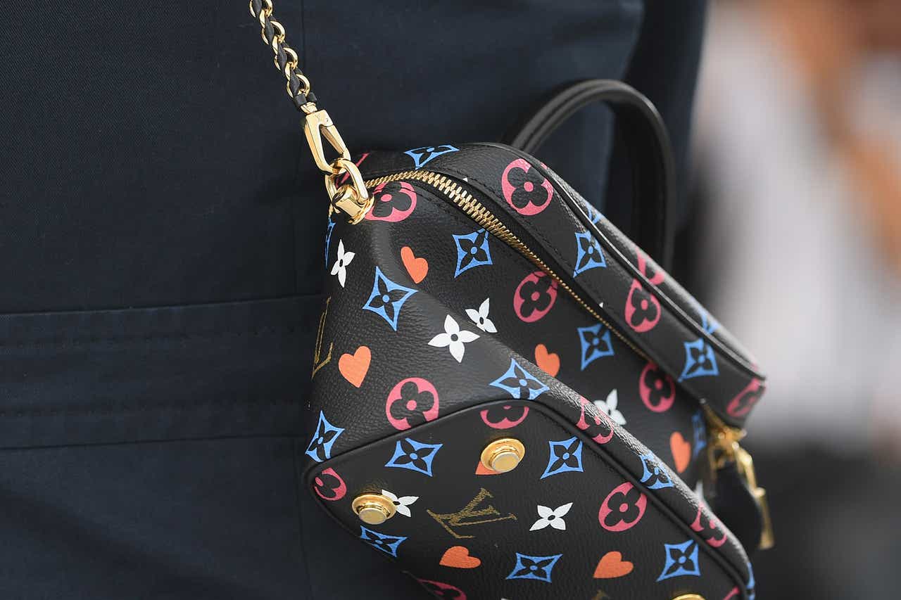 Pochette alpha triple leather small bag Louis Vuitton Multicolour