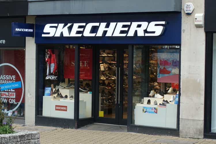 Skechers Shoe shop front entrance
